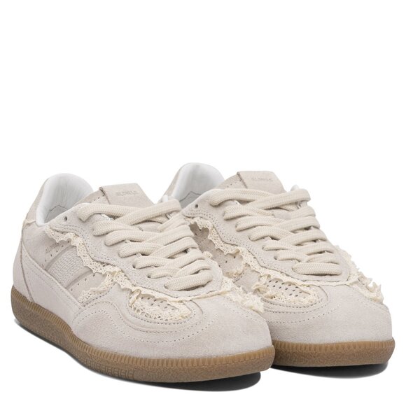 Alohas Tb.490 Crochet Burgundy Leather Sneakers IT 40 Women - Picture 2 of 5